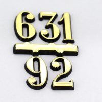 3,6,9,12 gold arabic numbers | 3,6,9,12 gold arabic numbers