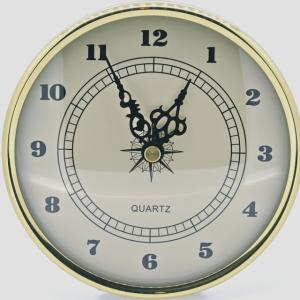 130mm ivory clock