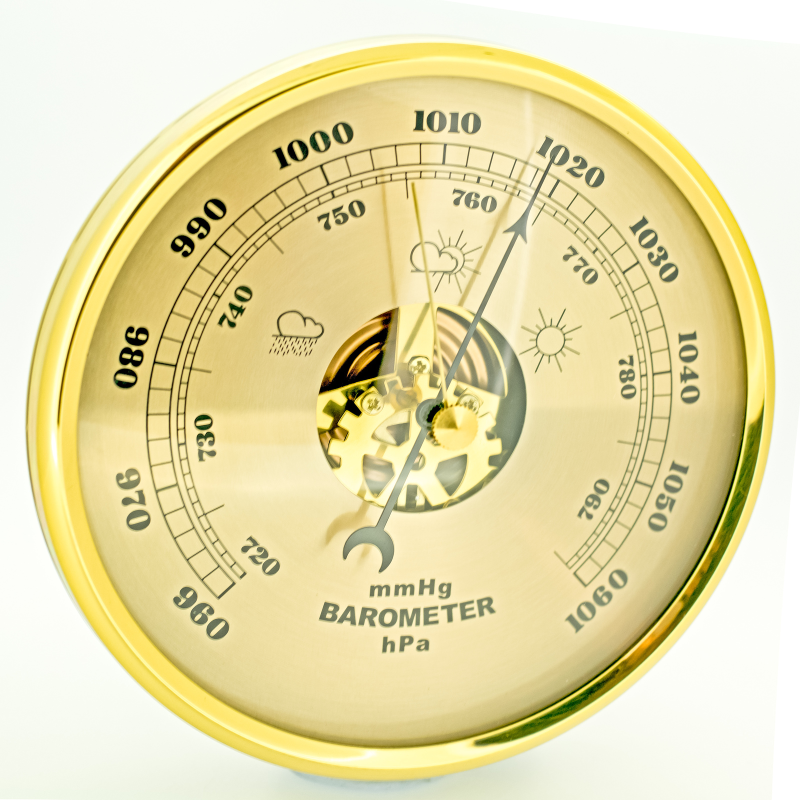 130mm Gold Face Barometer | 130mm Gold Face Barometer