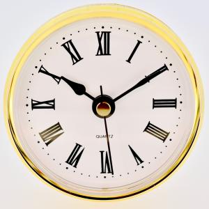 F70 White Roman Fit up clock