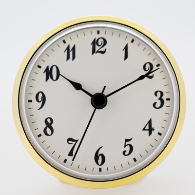 85mm White Arabic Insert Fit up Clock