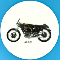 Vintage Motor Bike Tile | Vintage Motor Bike Tile