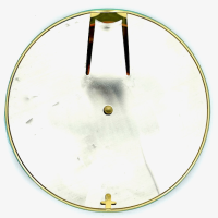 140mm Gold Pendulum Disk | 140mm Gold Pendulum Disk