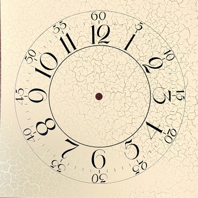 280 mm Arabic dial to suit battery operated clocks