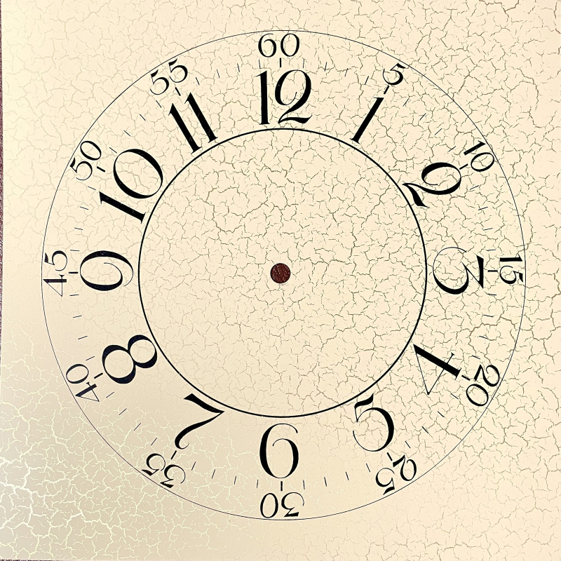 280 mm Arabic dial to suit battery operated clocks | 280 mm Arabic dial to suit battery operated clocks
