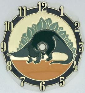 Stegosaurus clock Dial