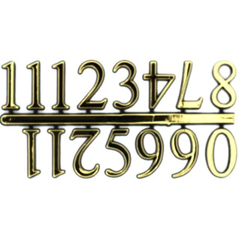 Classic Gold Numbers | Classic Gold Numbers