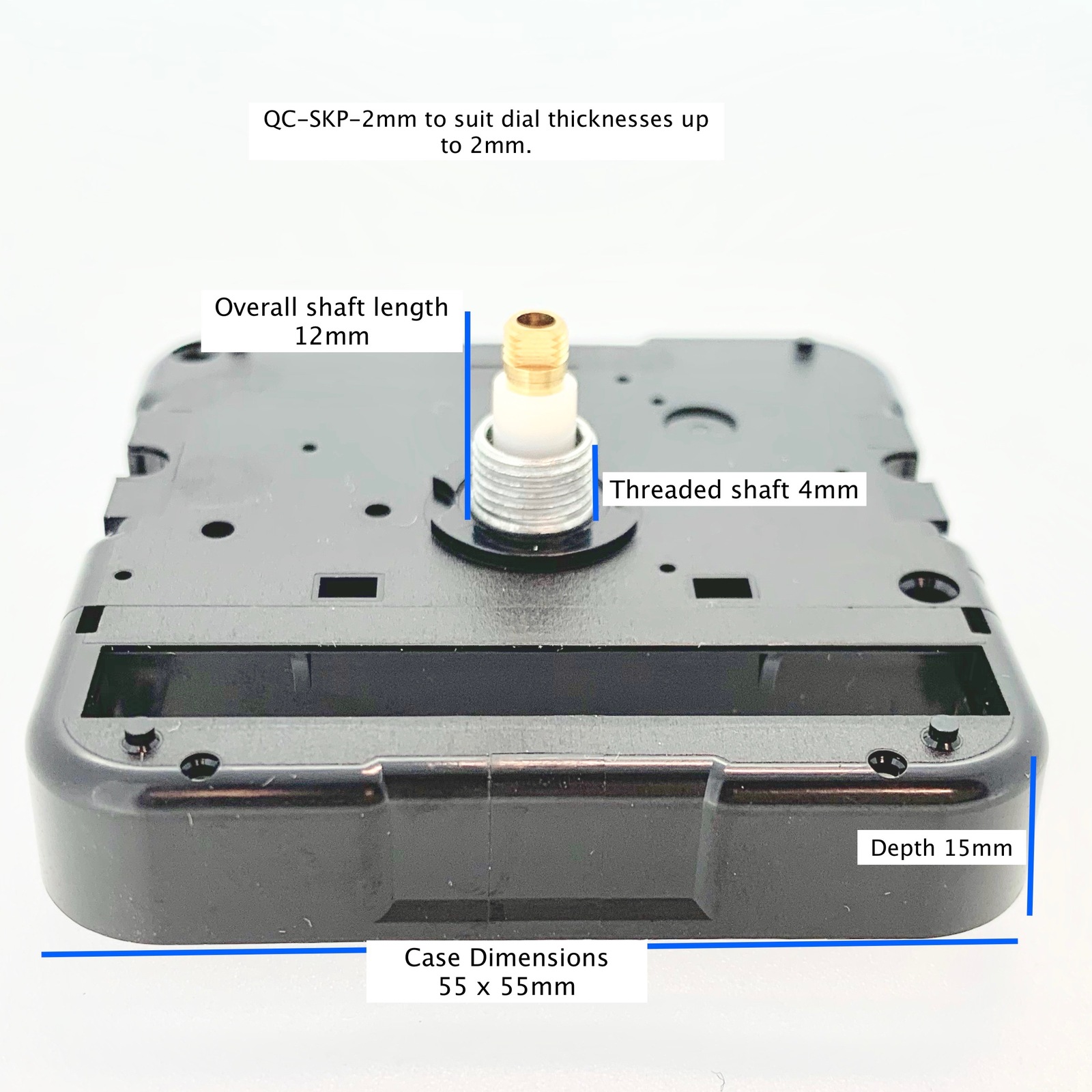 Seiko SKP Clock Quartz Movement  fits up to 5/8” Dial High Quality with Hands 